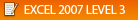 Excel 2007 Level 3